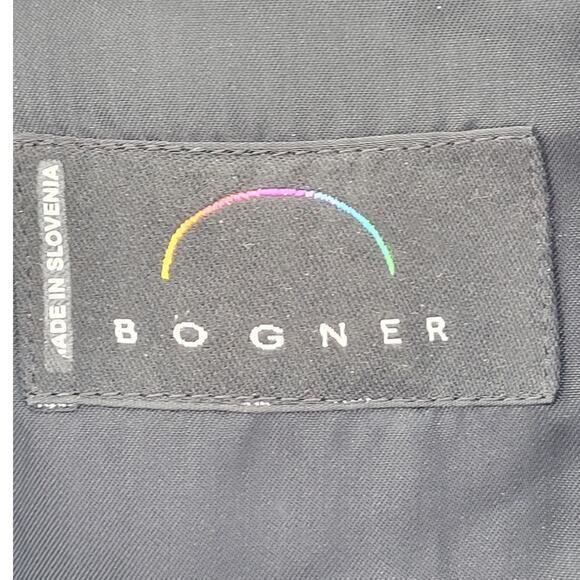 HP Bogner Vintage 80s Classic Black Cashmere Medium Length Overcoat Coat Jacket - Picture 4 of 11